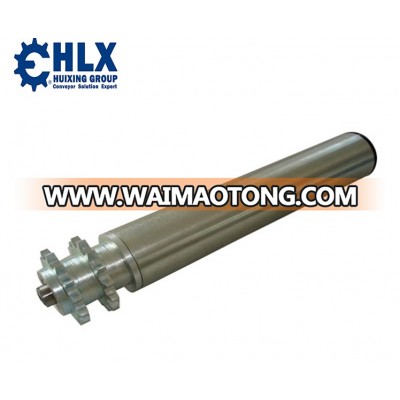 Single/Double Polymer Sprocket Chain Driven Steel Conveyor Roller HLX